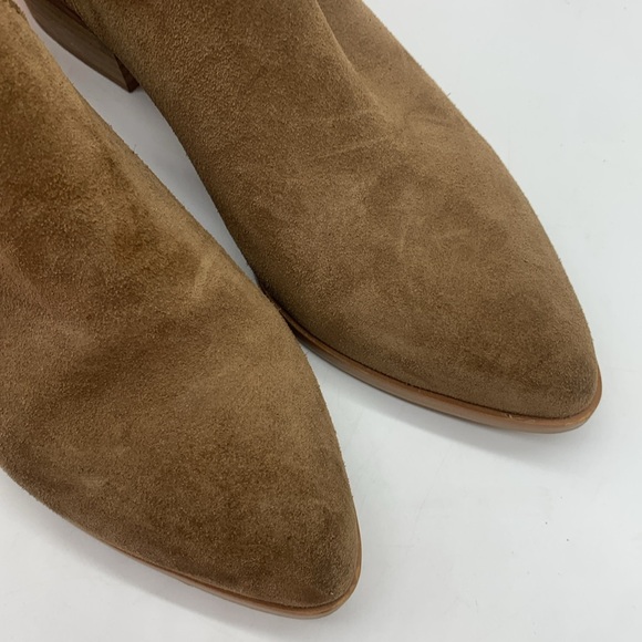 Pure Navy Brown Suede Slip On Loafer EU Size 38 MCL6247G - Picture 2 of 9